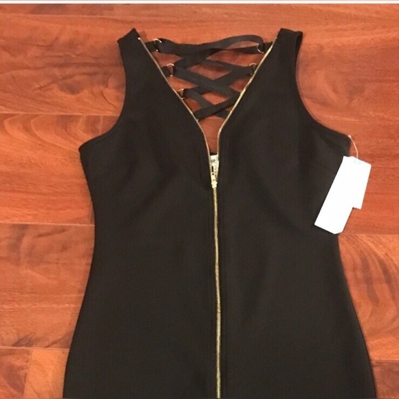 Almost Famous Dresses & Skirts - Black Bodycon Dress